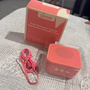 Sonix Pink Portable Bluetooth Speaker